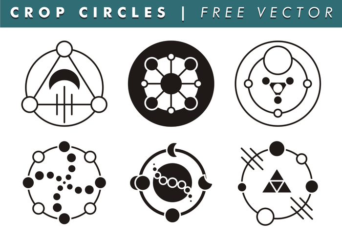 Crop Circles Vector