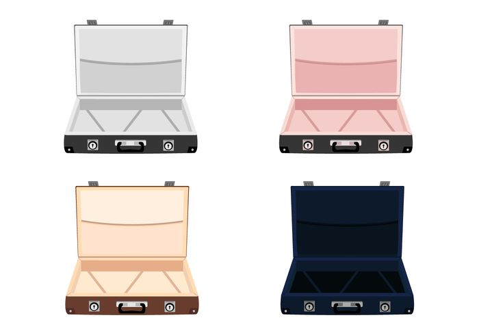 Free Open Suitcase Vector