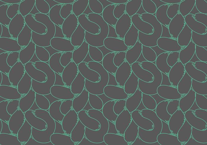 Seamless outline pattern vector