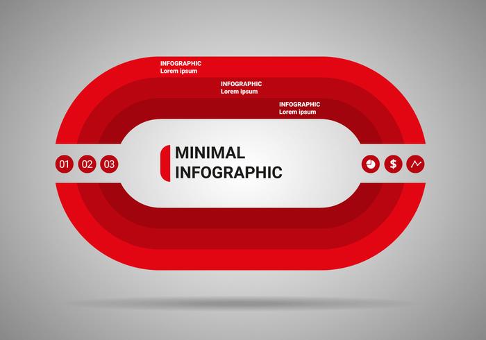 Free Minimal Infographic Vector