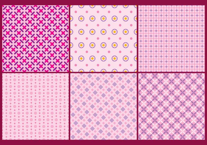 Pink Girly Backgrounds vector