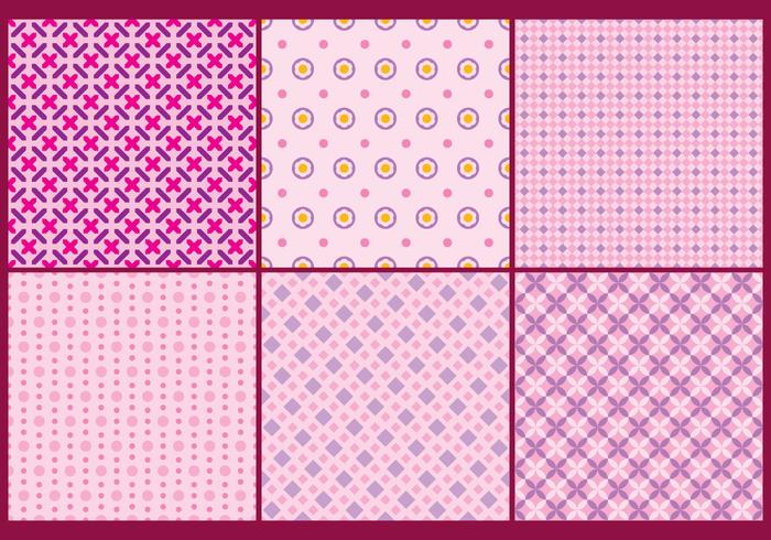 Pink Girly Backgrounds vector