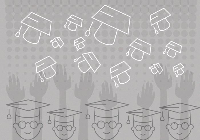 Graduation Background Vector Graduation Background Vector