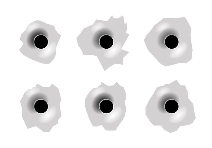 Free Bullet Holes Vector