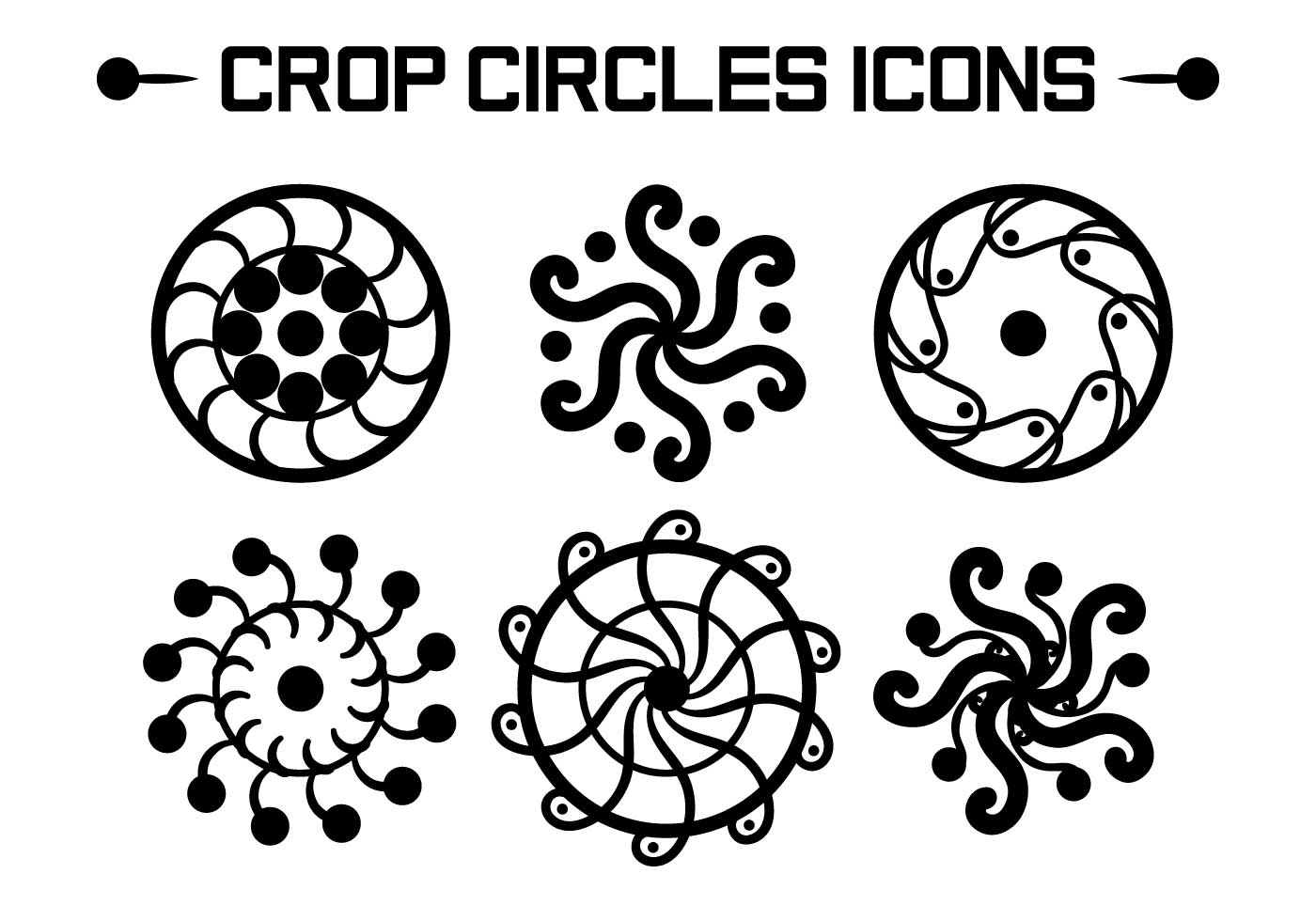 Download Crop Circles Vectors - Download Free Vectors, Clipart ...