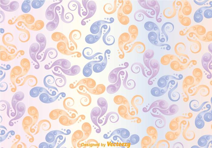 Paisley de fondo vector