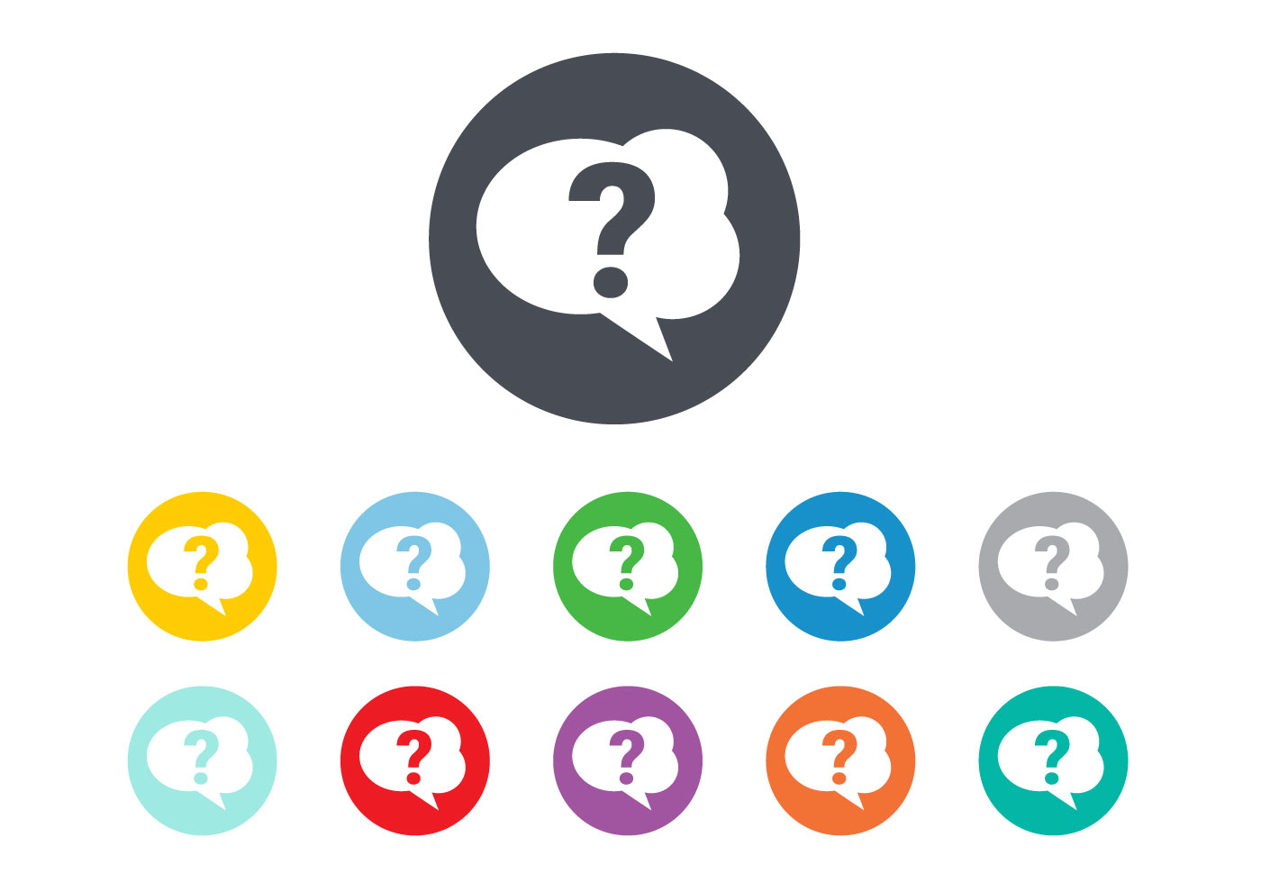 Download Free Question Mark Icon Vector - Download Free Vectors ...