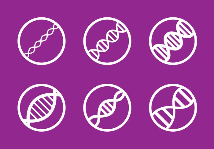 Double Helix Vector Icons Double Helix Vector Icons