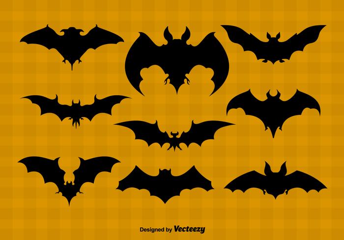Bat silhouettes Bat silhouettes