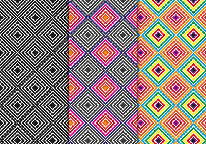 Free Seamless Geometric Background Vector