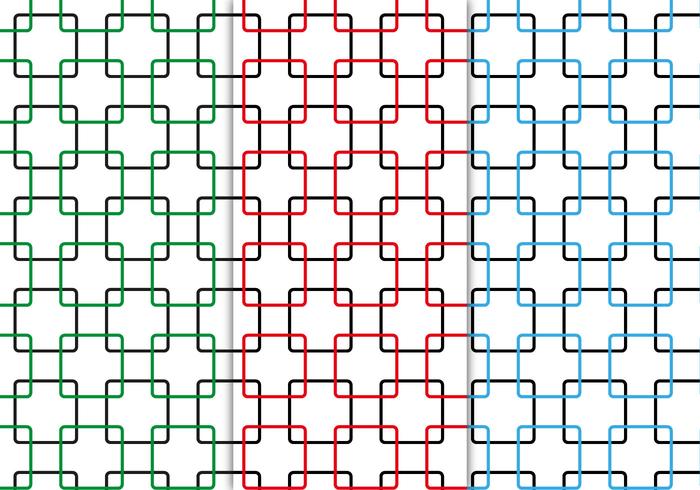 Free Seamless Squares Pattern Vector