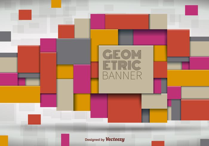 Geometrical Banner vector