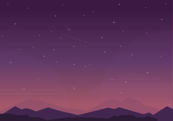 Milky Way Background Vector