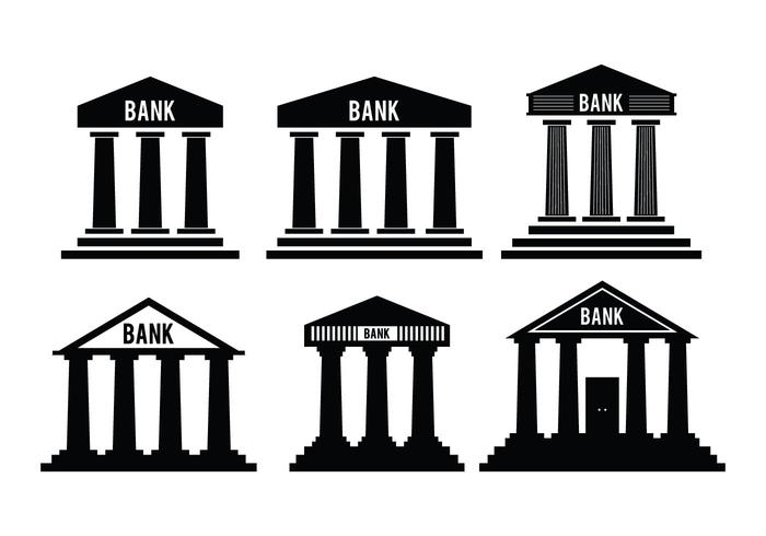 Bank Icon Vectors