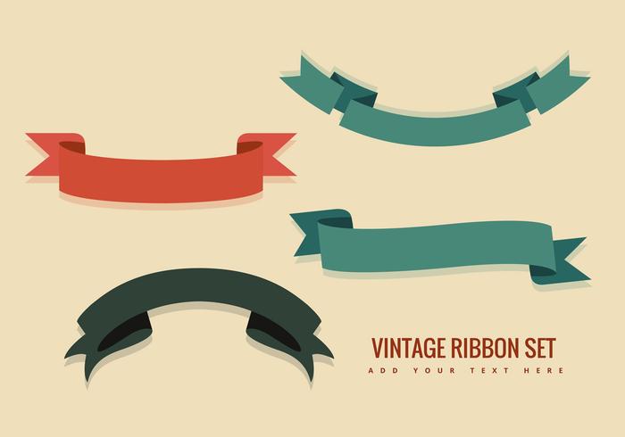 Vintage Ribbon Vectors