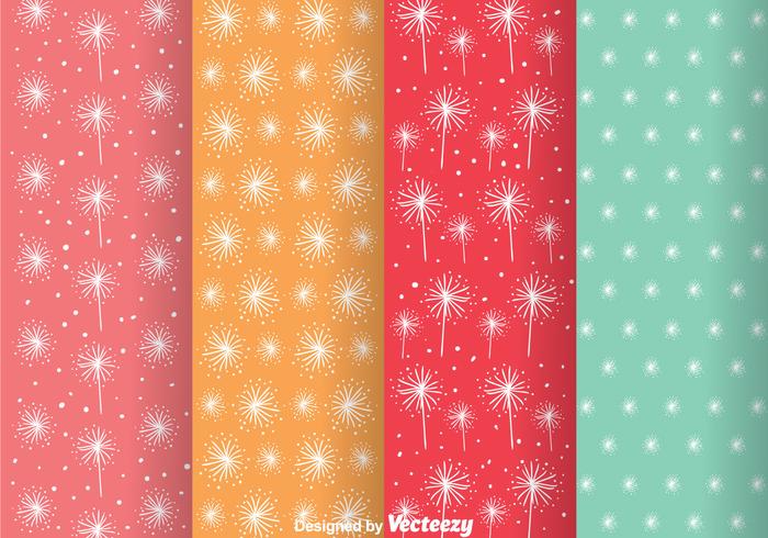 Abstract Colorful Girly Pattern Vectors