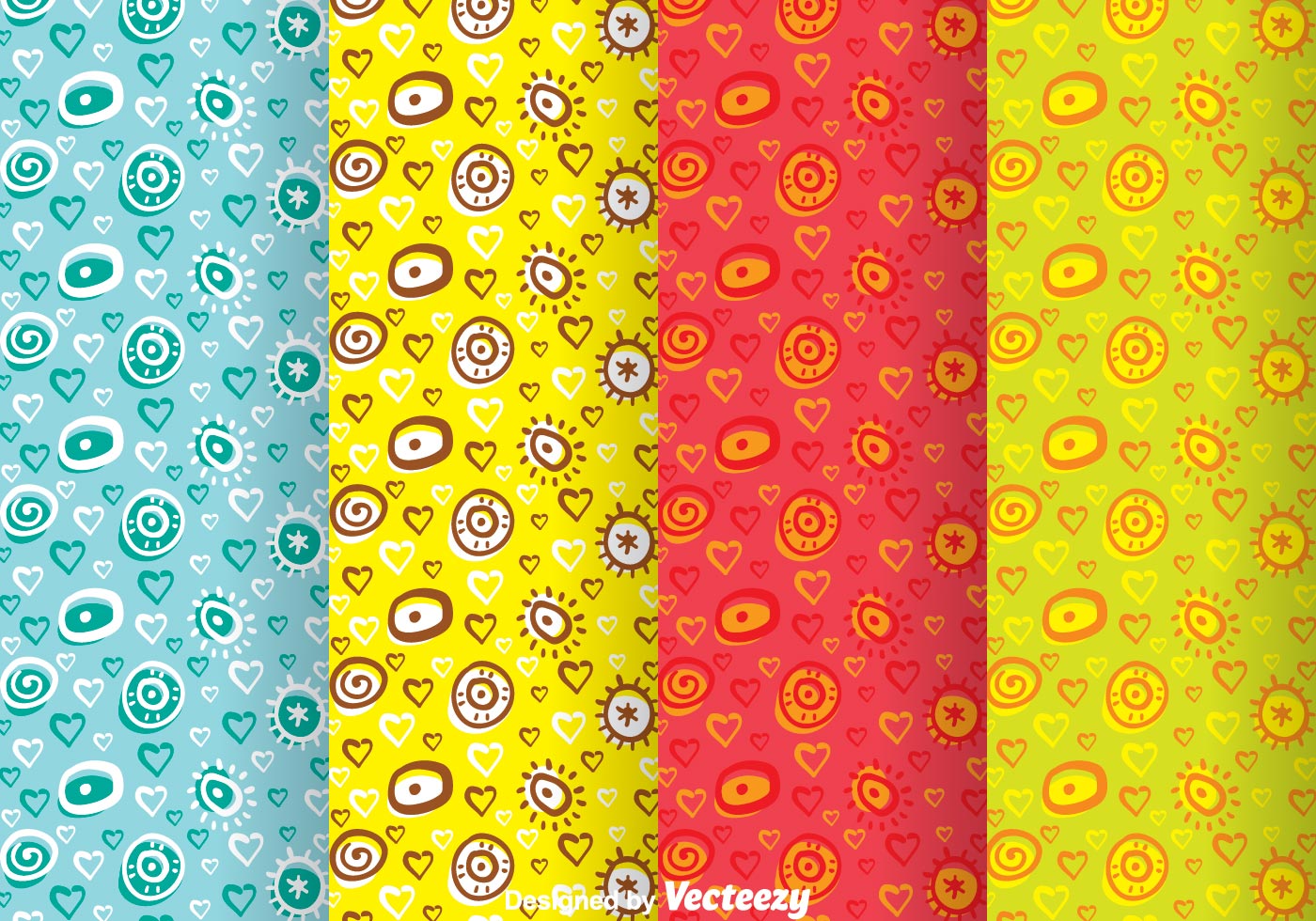 Download Sketchy Girly Pattern Vectors - Download Free Vector Art, Stock Graphics & Images