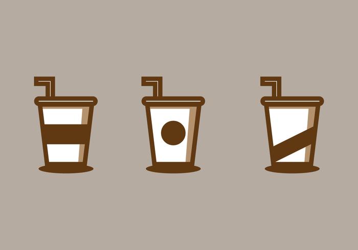 Iced Coffee Illustration Iced Coffee Illustration