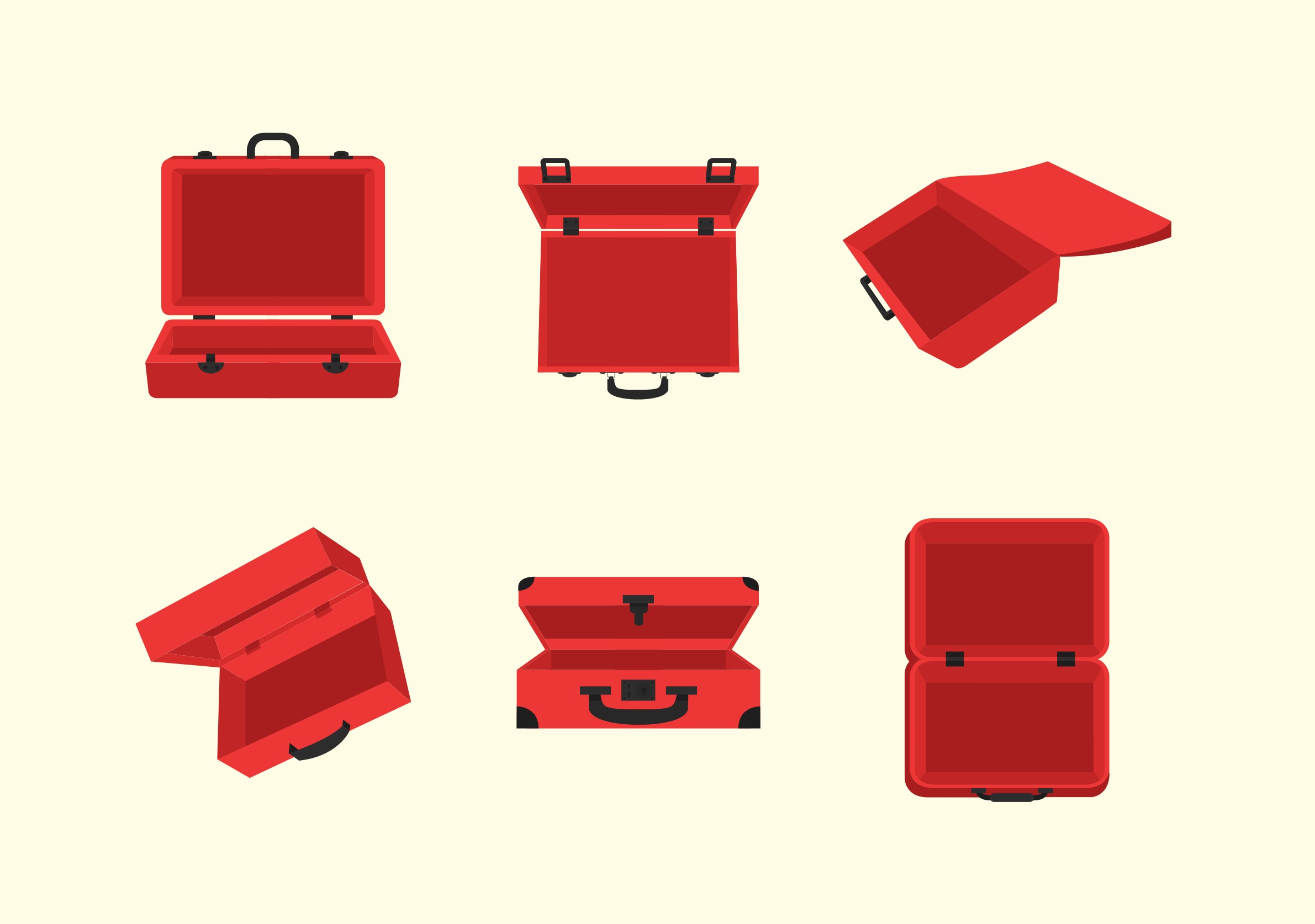 Open Suitcase Download Free Vector Art, Stock Graphics & Images