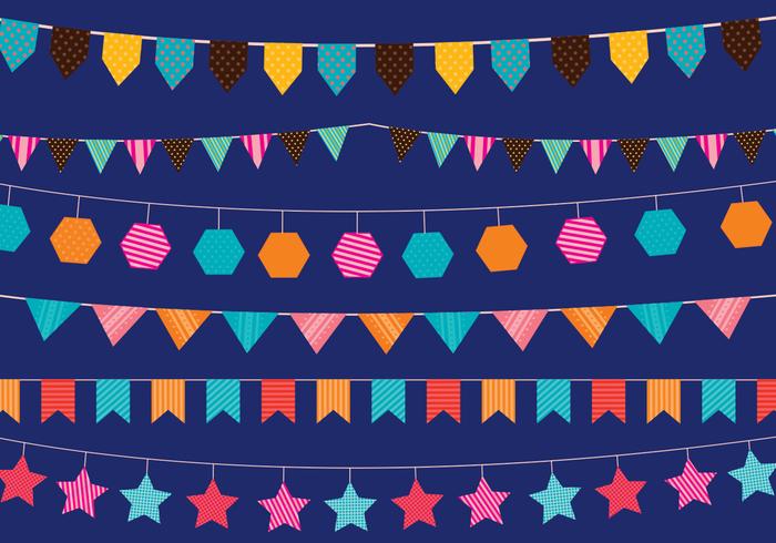 Festival Flag Vectorss Festival Flag Vectorss