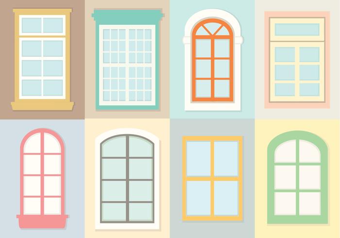 Decorative Windows Vectors