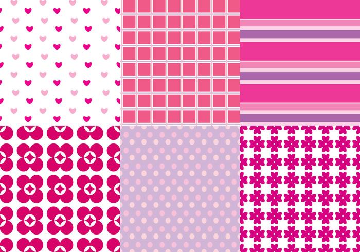 Pink Pattern Vectors