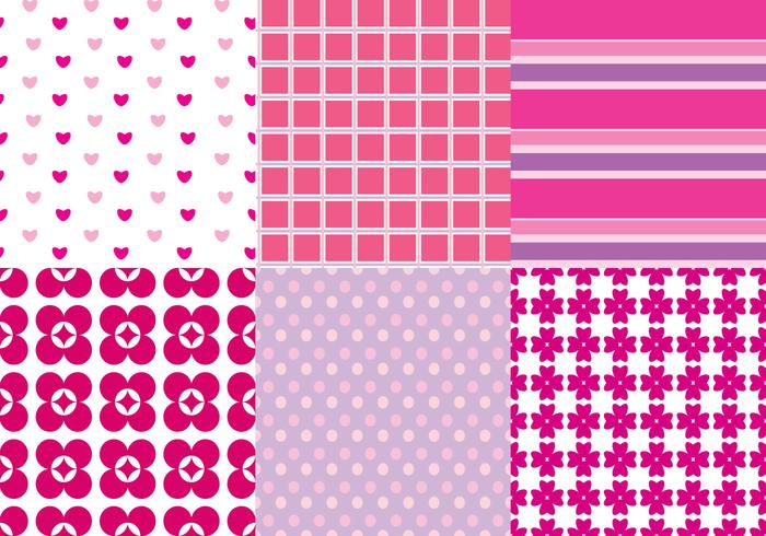 Pink Pattern Vectors