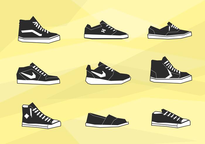 Mens shoes icons Mens shoes icons