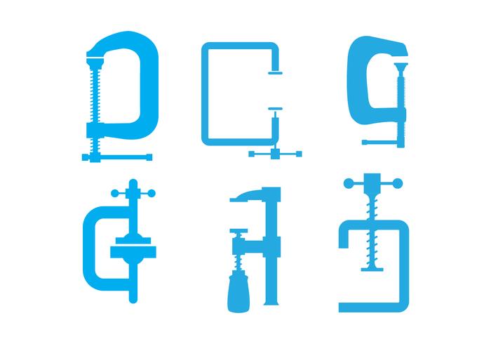 C Clamp Vectors