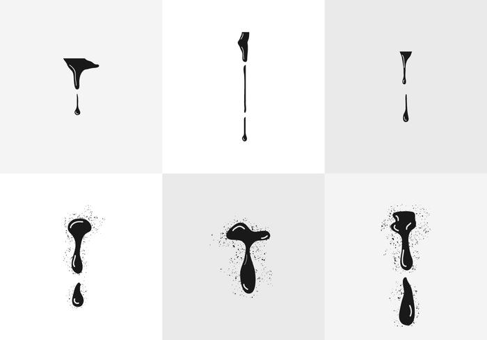 Spray Print Drips Spray Print Drips