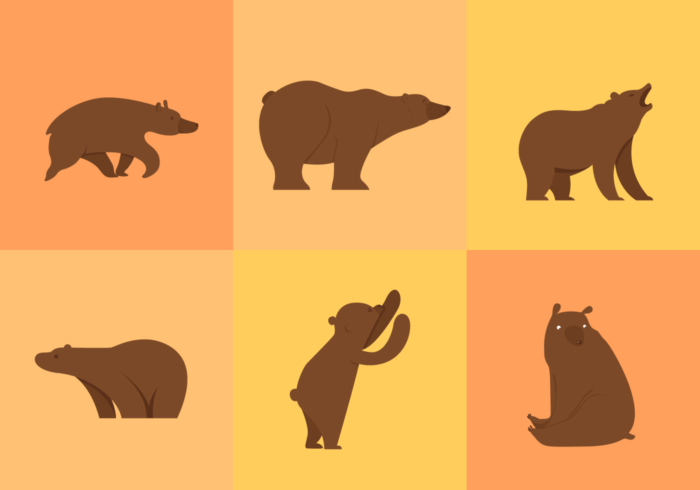 Bear Vector Download Free Vector Art, Stock Graphics & Images