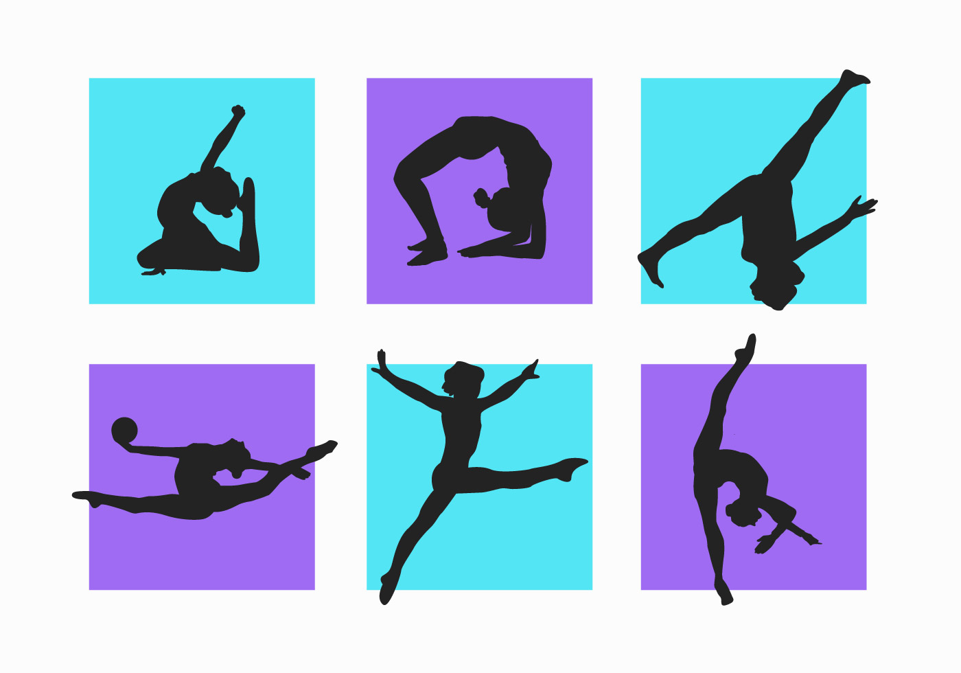 Gymnastics Logos Clip Art Gymnastics Logos Clip Art