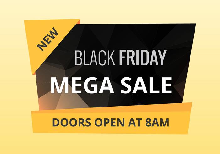 Black friday sale vector