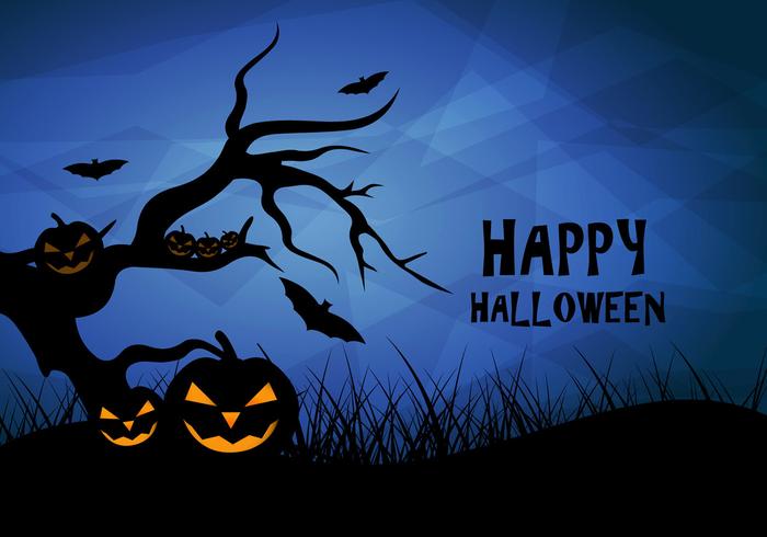 Happy halloween vector design