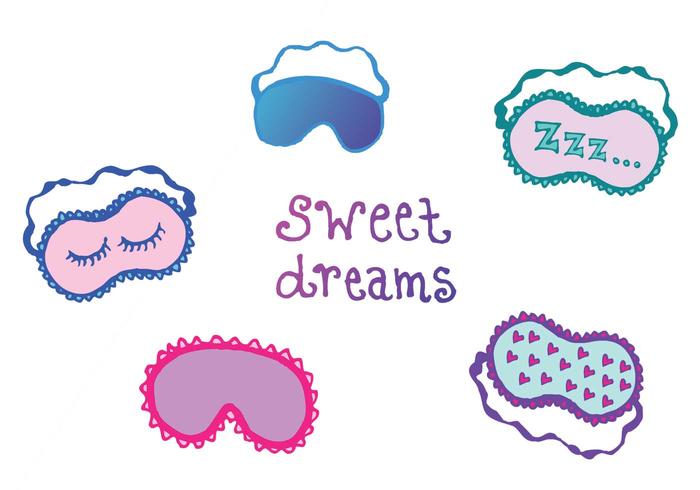 Free Sleep Mask Vector Series