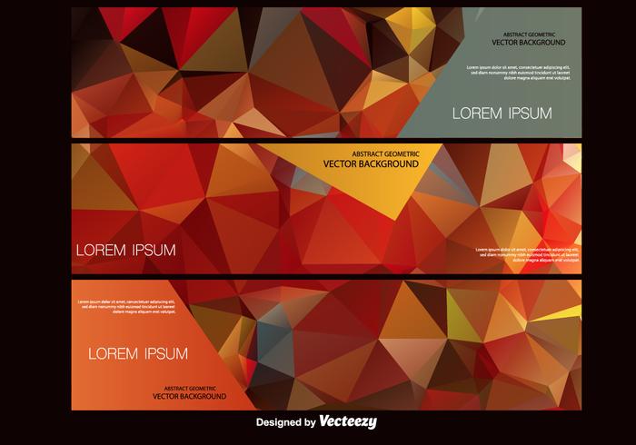 Abstract Polygonal Vector Background