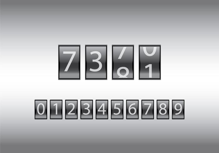 Free Number Counter Vector Illustration 95699 Vector Art at Vecteezy