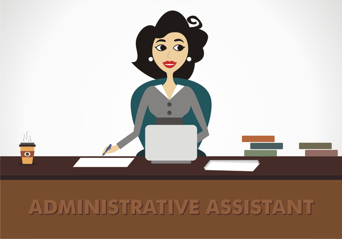 Asistente Administrativo Vector Libre