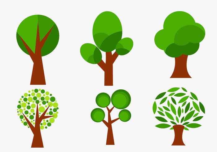 Set of abstract vector trees