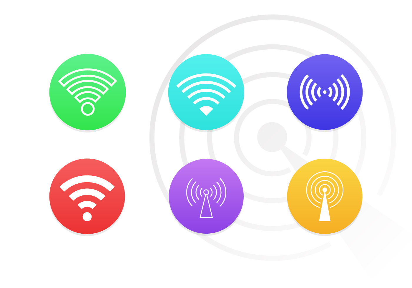 Download Wifi Symbols Vector Icons Free Pack - Download Free ...