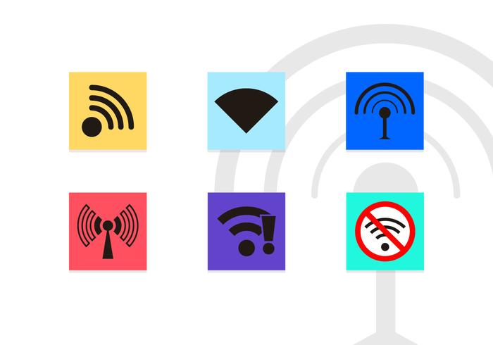 Wifi Symbols Vector Icons Wifi Symbols Vector Icons