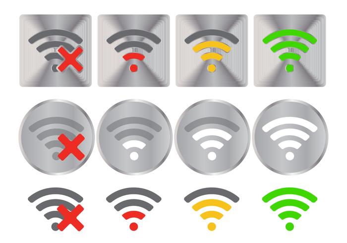 Logotipos de WiFi vector