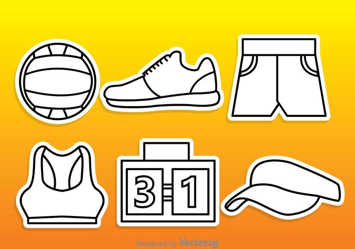 Set Sports Clothes Items Different Sports Stock Vector (Royalty Free)  607293917