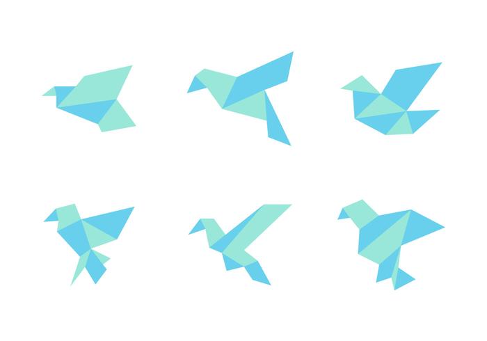 Vector de aves simple y puro