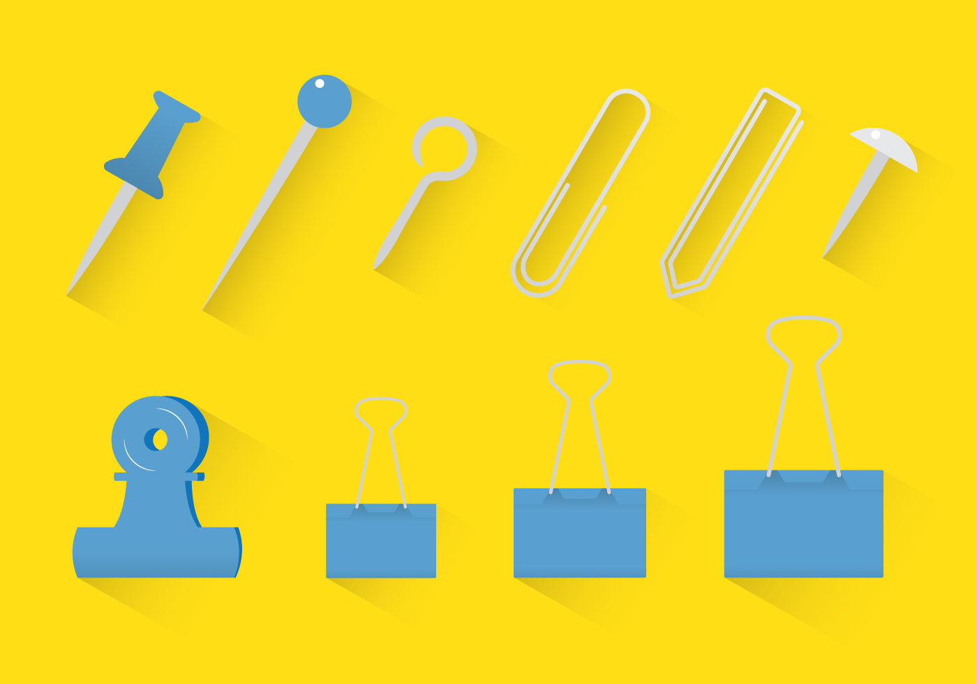 Office Supply Vector 95918 Vector Art at Vecteezy