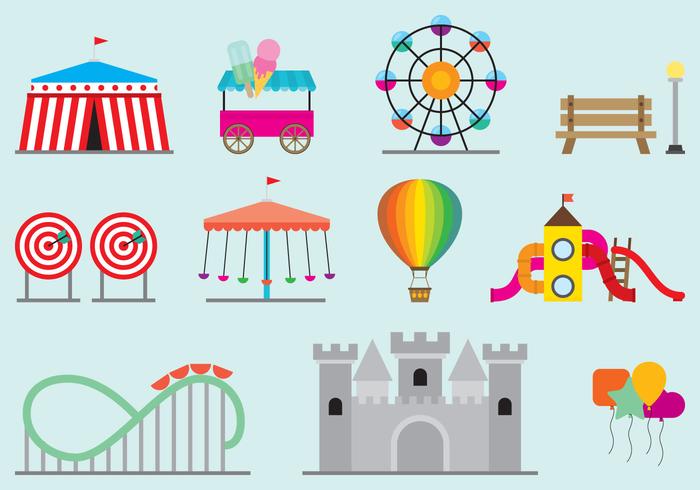 Amusement Park Vectors