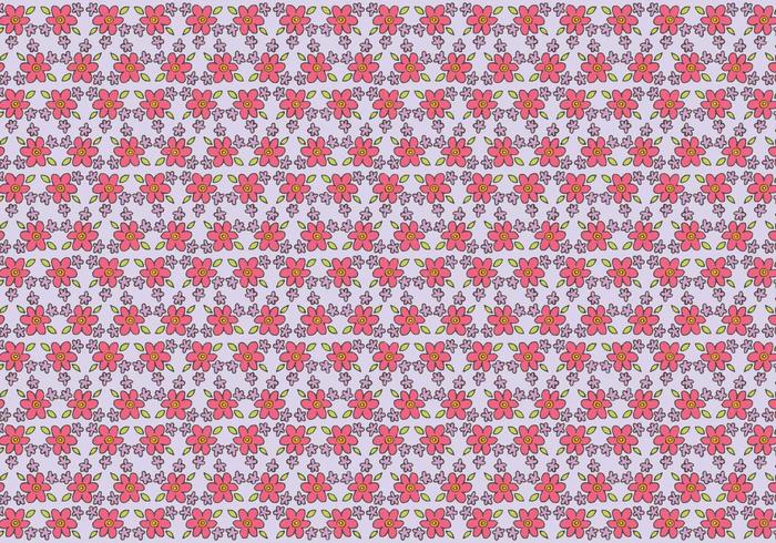 Free Girly Pattern Vector Background