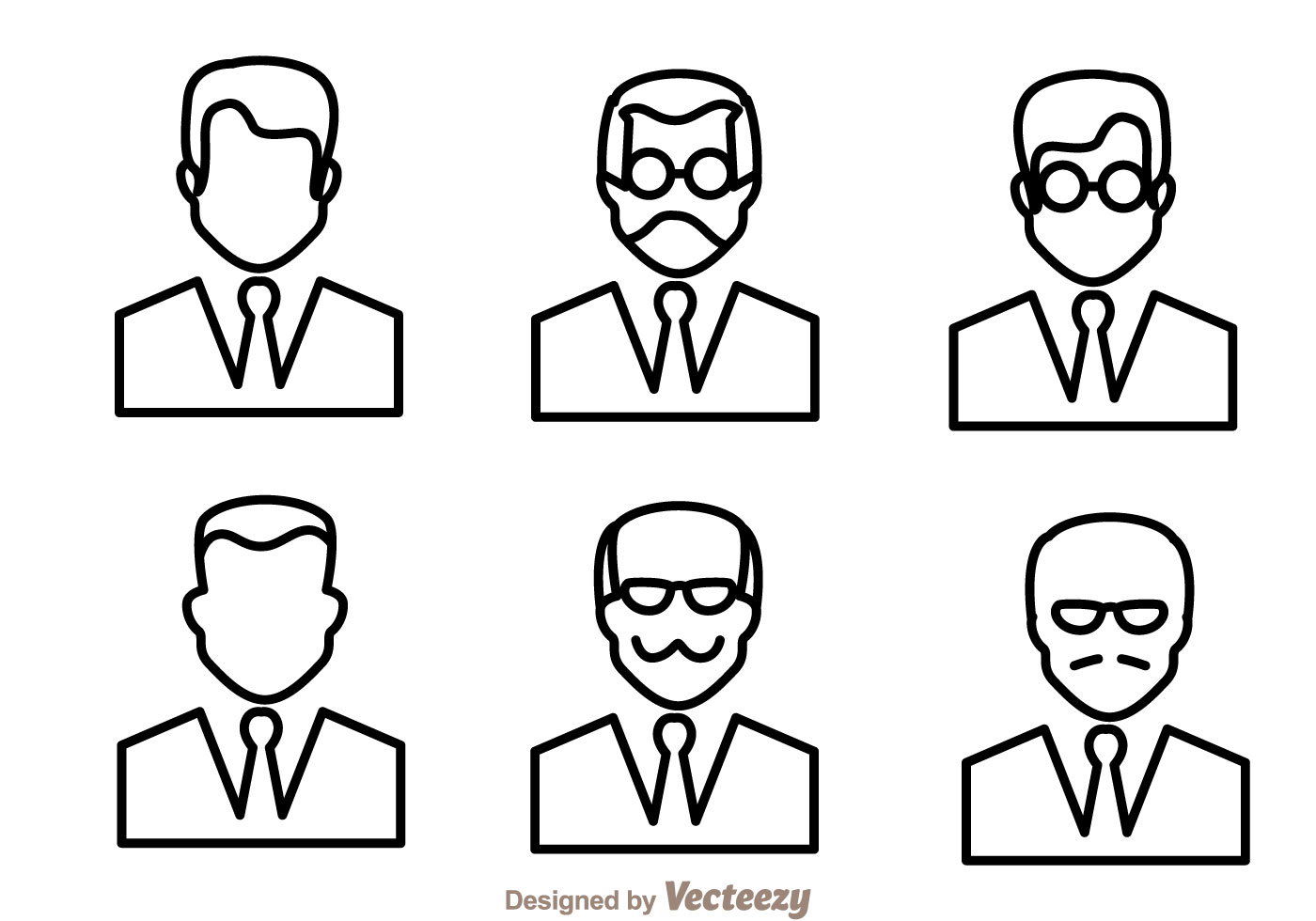 Man Outline Icons - Download Free Vector Art, Stock Graphics & Images