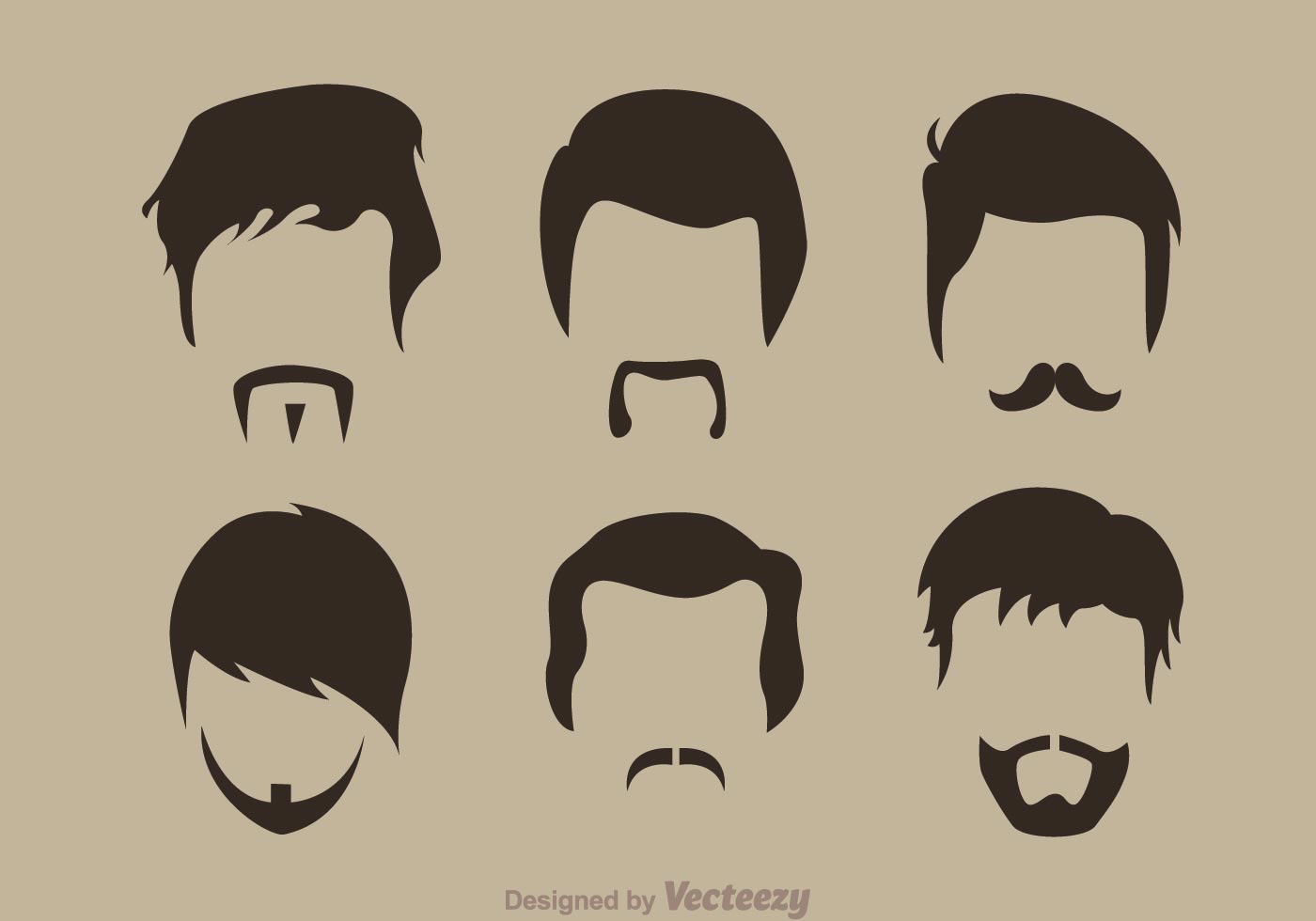 Beard Man Icons - Download Free Vector Art, Stock Graphics 