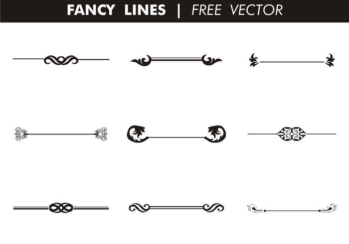 Download Decorative Fancy Lines Vector - Download Free Vector Art, Stock Graphics & Images